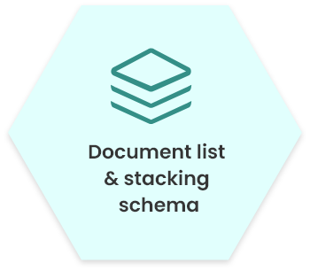 Document list and stacking schema