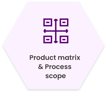Product matrix and Process scope